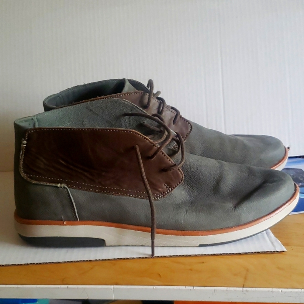 olukai hightop leather sneakers